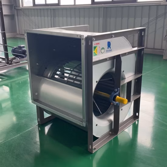 Personalizzazione autostradale Ventilatore di scarico centrifugo senza spazzole curvo in avanti DC/Ec per uso industriale