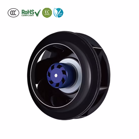 Ventilatore centrifugo curvo all'indietro Blauberg 400 mm Ec/AC 380 V, diametro 400 mm