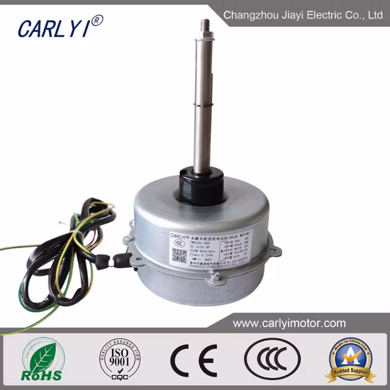 Motore del ventilatore del condensatore CC senza spazzole da 1/12 HP per unità a serpentina di condizionamento dell'aria esterna e dispositivo di raffreddamento dell'aria